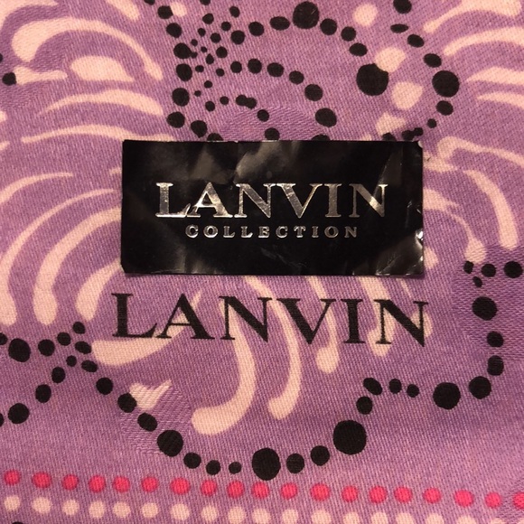 Lanvin collection handkerchief/scarf - Picture 4 of 7